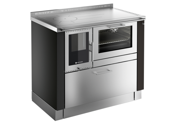 100 Ökoalpin fatüzelésű kályha sütővel