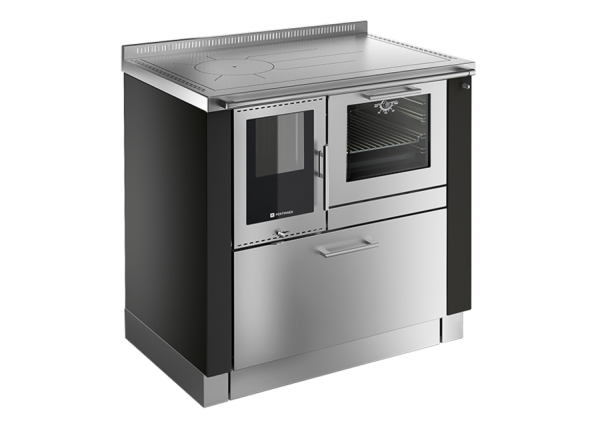 90 Ökoalpin fatüzelésű kályha sütővel